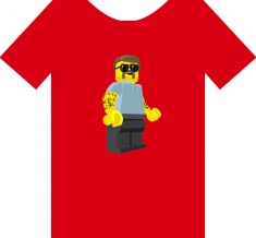 Choppo Man T-shirt (Red)