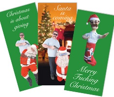 Chopper's Merry F*cking Christmas Cards (6pk)