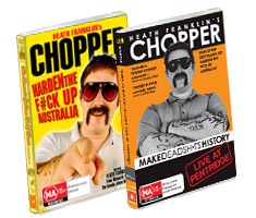SIGNED Heath Franklin's Chopper DVD Pack (Save $10)