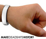 Make Deadshits History Wristband